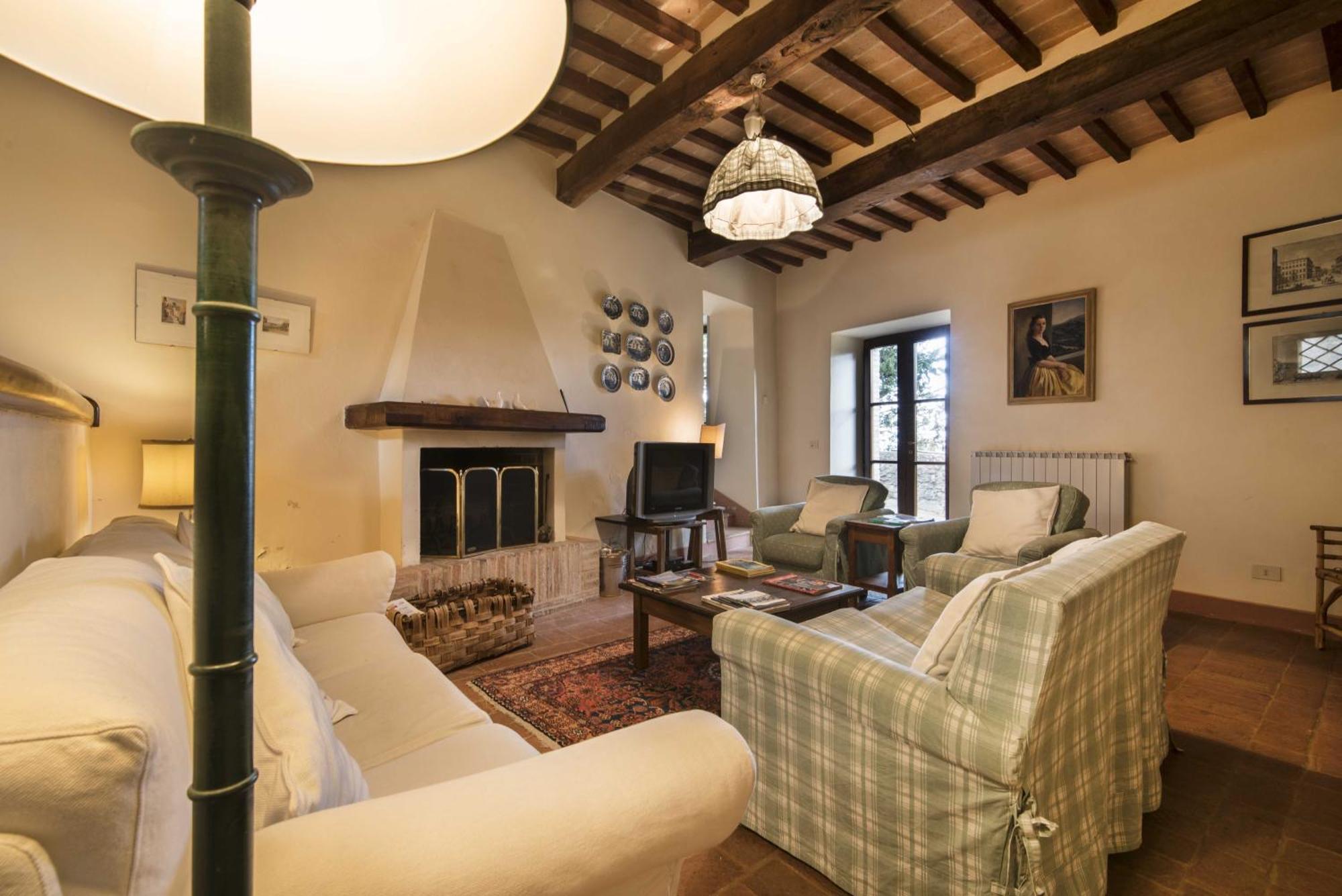 Borgo Di Camporsevoli Villa Buitenkant foto