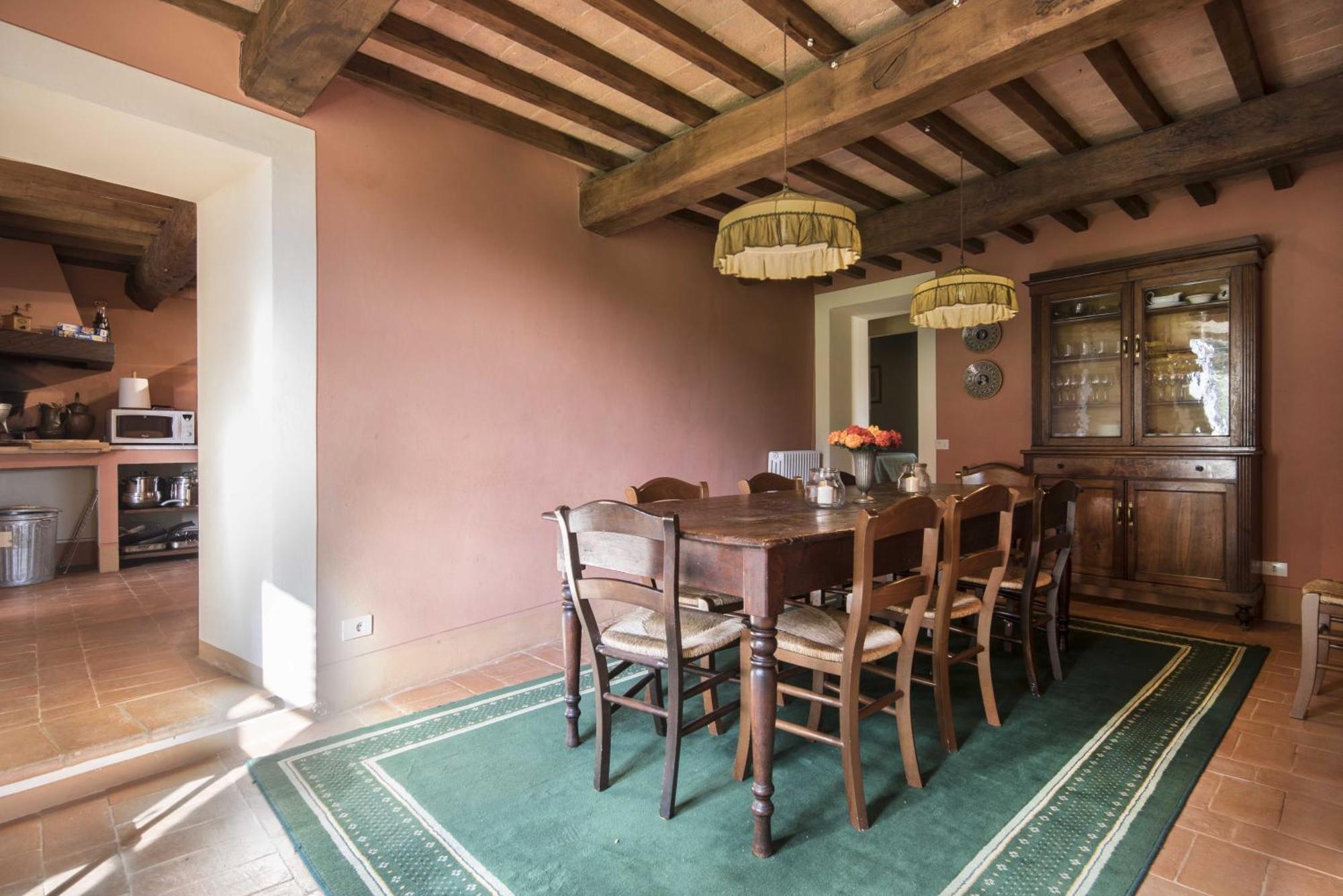 Borgo Di Camporsevoli Villa Buitenkant foto