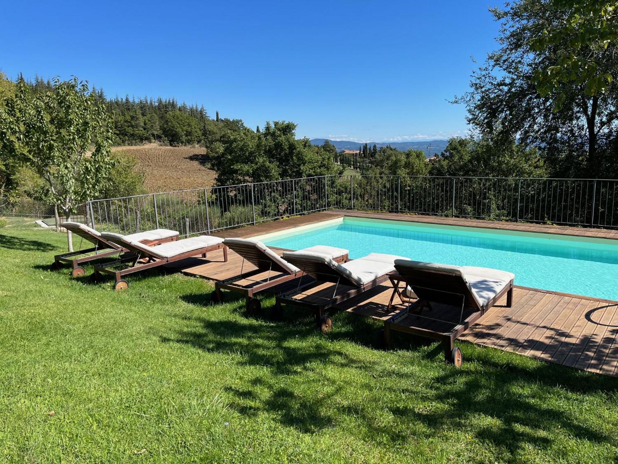 Borgo Di Camporsevoli Villa Buitenkant foto