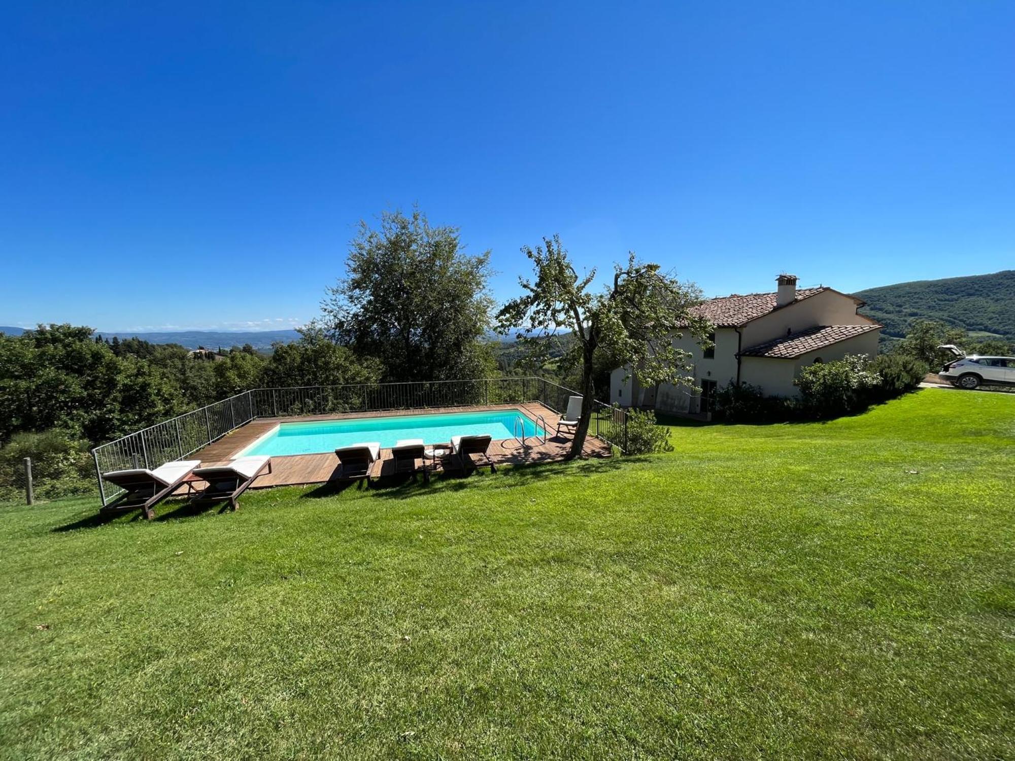 Borgo Di Camporsevoli Villa Buitenkant foto