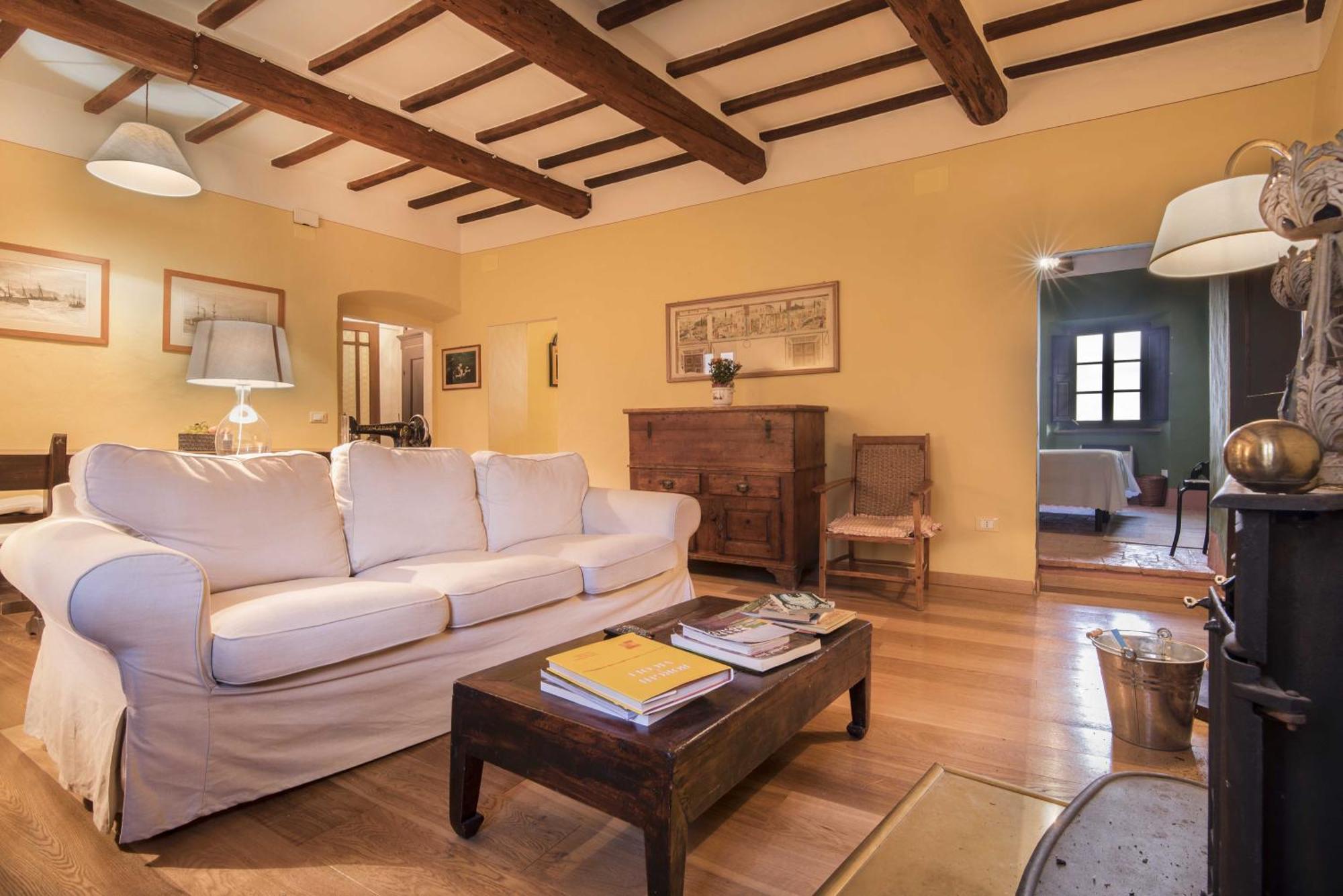 Borgo Di Camporsevoli Villa Buitenkant foto